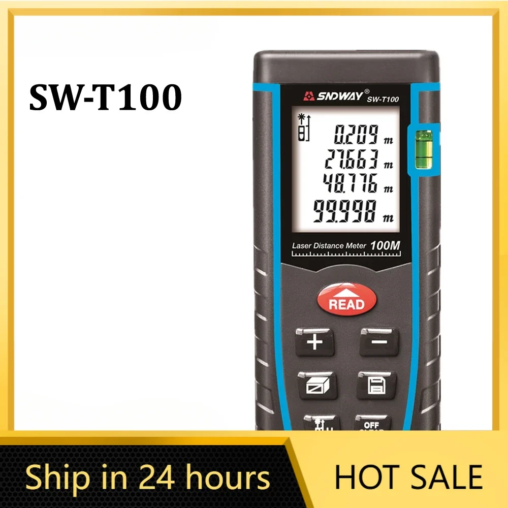 SNDWAY Laser Distance Meter 40 - огляд і ціна Stanley Tape 25Ft