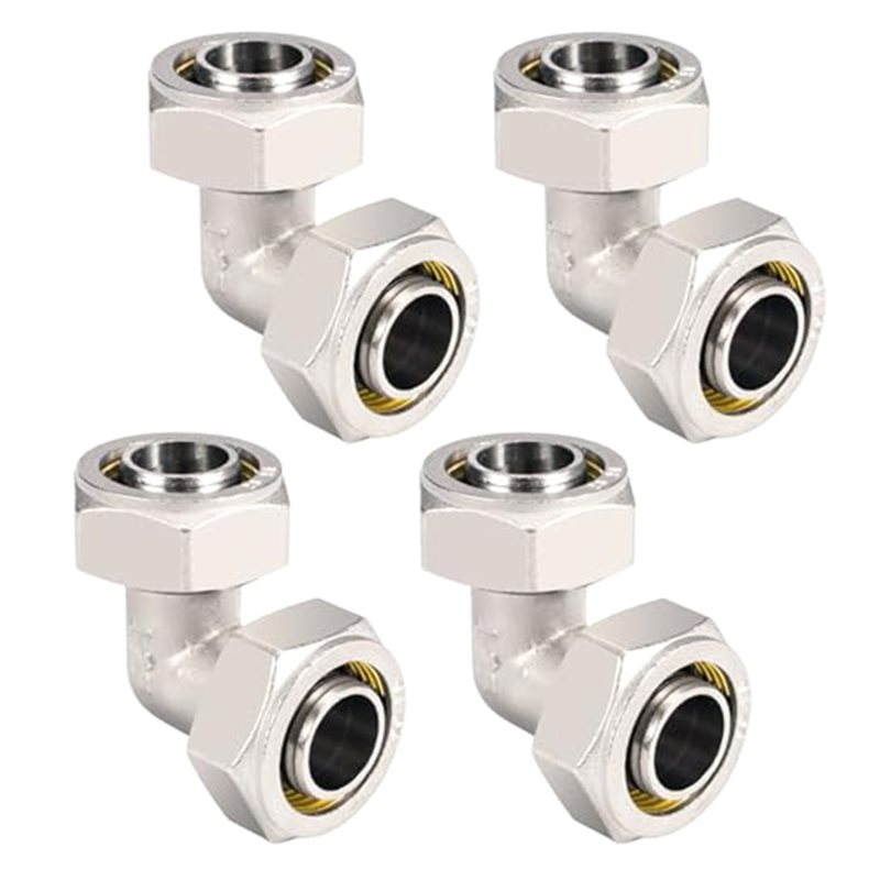 DTA4-Brass-Nickel Plated Air L - огляд і ціна Compression Fitting Brass