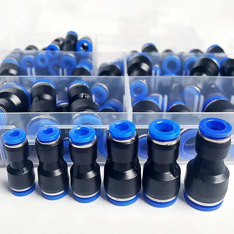 61PCs Boxed PG Pneumatic Conne - огляд і ціна Compression Fitting Brass
