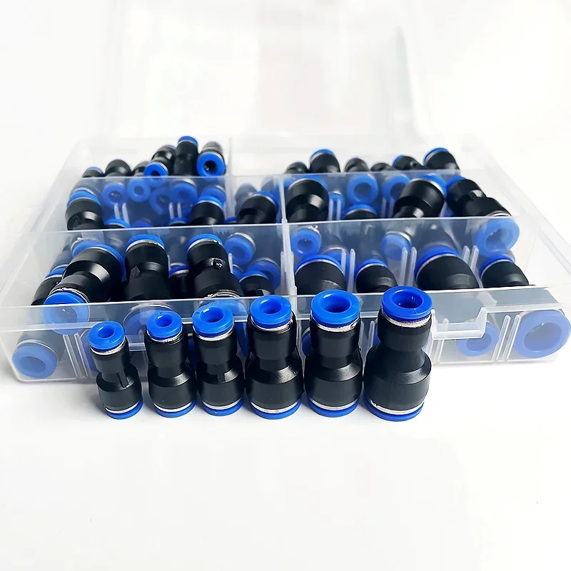 61PCs Boxed PG Pneumatic Conne - огляд і ціна Compression Fitting Brass