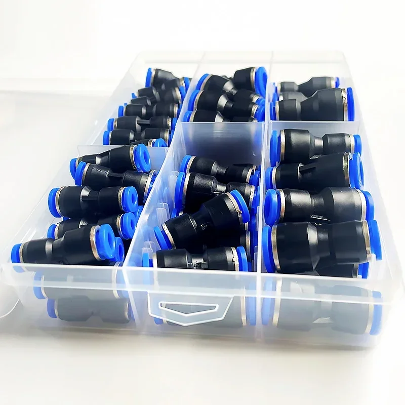 61PCs Boxed PG Pneumatic Conne - огляд і ціна Compression Fitting Brass
